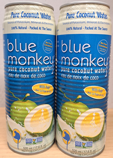 Coconut Water - with Pulp (Blue Monkey)